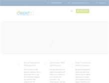 Tablet Screenshot of orientbiztech.com
